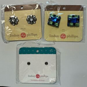 Lindsay Phillips crystal design lot Switchflops Interchangeable